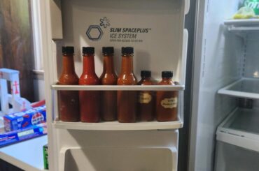 Fermenting for a year. Got 20 bottles of scorpion/reaper/ghost/habanero sauce. It's evil.