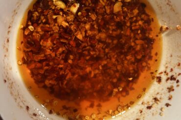 Made my first batch of chili oil, I think I’m addicted now lol
