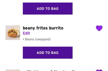 Do you have any discontinued items still in your favorites list?