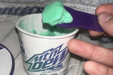 Mtn Dew Baja Blast Gelato?