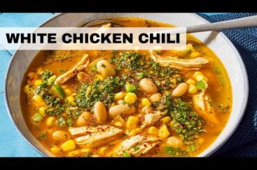 White Chicken Chili (Easy Chili Recipe!)