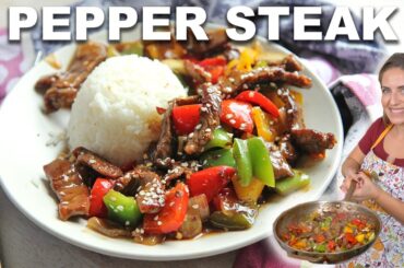 Pepper Steak - 15 Minute Recipe | Better Than Takeout!