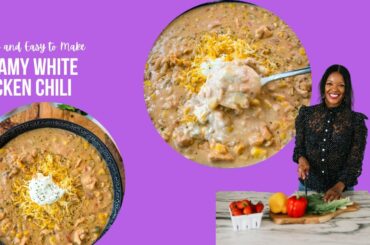 Creamy White Chicken Chili Recipe