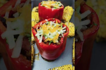 The Most Extravagant Stuffed Peppers