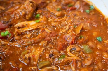 Get Ready for FLAVORFUL Cajun Style Chili with Chicken