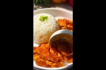 Chicken with caramelized peppers | Delicious! #recipe  #easyrecipe #chicken