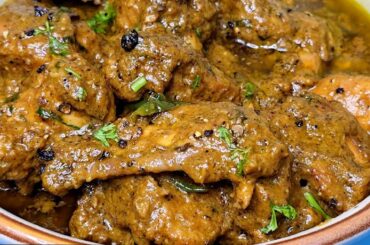 Kalimirch Ka Chicken Gravy Recipe , black pepper chicken recipe, murgh kalimirch ka salan