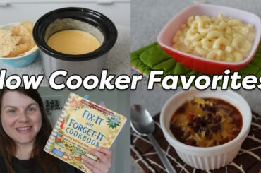 Easy SLOW COOKER RECIPES from the Fix It and Forget It Cookbook
