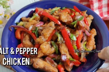 Crispy Salt and Pepper Chicken | Chinese Style Crispy Fried Chicken Recipe | Chicken Breast Recipe