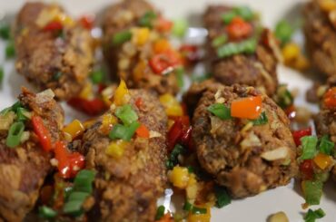 The Best Fried Chicken Wings with Salt and Pepper Asian Style Recipe You'll Ever Try!