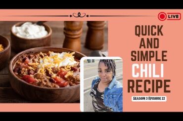 Quick & Simple Chili Recipe | Homemade Chili & Cornbread Muffins