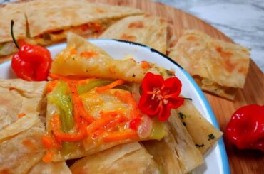 Nana's "Long Time" Pepper Roti