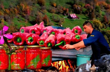 Life in Transylvania Village : Best Baked Peppers Recipe Learn the Secret