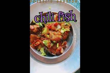 CHILI FISH | CHILI FISH RECIPE | RESTAURANT STYLE CHILI FISH | #shorts #trending #chilifish #food