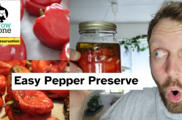 How to Preserve Bell Peppers in Oil - Italian recipe, Step by step, Very easy