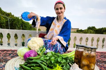 Village Girl’s Traditional Hot Pepper Pickle | Winter Survival Recipe from the Garden