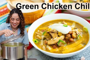 Easy Green Chicken Chili: Delicious and Comforting!