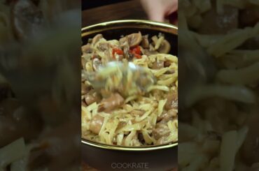 I learned the recipe in a restaurant! My family asks me to cook it every day