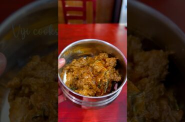 Today’s lunch box recipe: Mutton briyani with chettinad pepper chicken #shortsfeed #chicken65 #yt