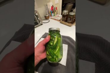 Easy pickled #Serrano peppers recipe