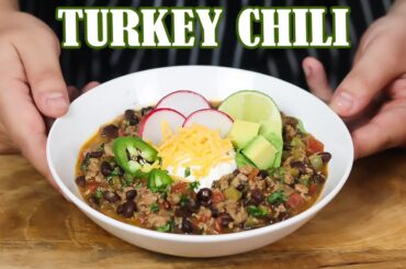 Healthy Turkey Chili Recipe Under 30 Minutes