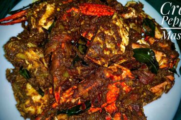 Crab pepper masala kerala style recipe | Crab recipe | Crab roast | I’m Born Hungry