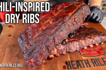 Chili-Inspired Dry Baby Back Ribs - A BBQ Twist on Chili Season | Heath Riles BBQ
