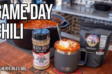 Heath's Ultimate Game Day Chili Recipe | Heath Riles BBQ