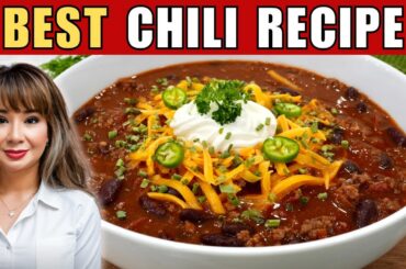 The BEST Chili Recipe You'll Ever Make