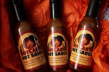 Restock of best hot sauce I’ve ever had successful. Hotlanta hot sauce.