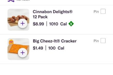 The perfect balanced meal thanks to the Taco Bell name your price on the app!