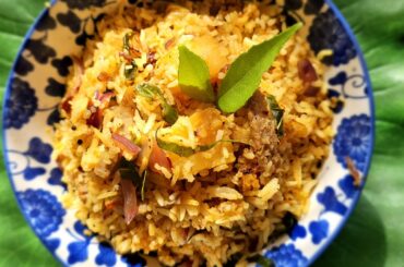 Extra spicy pineapple fried rice.