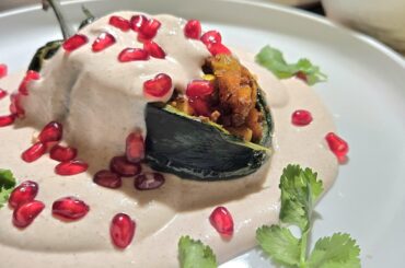 Chiles En Nogada // Might be my favorite new recipe