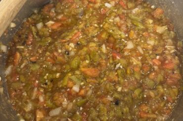 Salsa from the garden