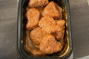Pleasantly surprised with Wendy’s Ghost Pepper Saucy Nuggs.