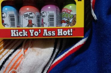 My lady got me a sample pack