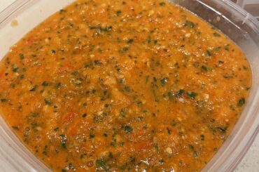 My first stab at salsa