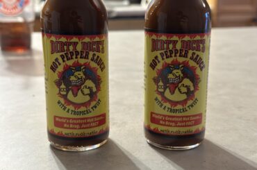 Hands down one of the best hot sauces I had in terms of flavour.  It’s pretty sweet/sugary, amazing for chicken or pork and even smash burgers.  Spice level is about a 3.5/10 for your experienced spice lover.  Anyone try it before?