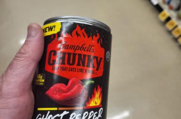 Ghost pepper chick soup.