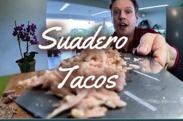 Made a video recipe for suadero tacos