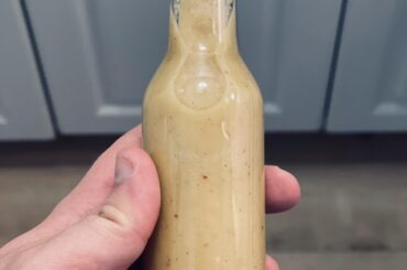 The apple pieces add a nice touch.