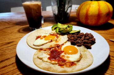 Soy un hombre humilde. Este es me desayuno hoy.