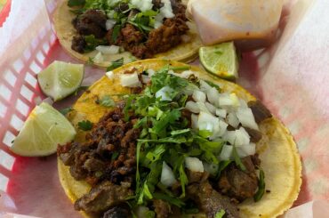 Confirming my theory that all great taquerias are in the back of a little market - Campechanos Tacos