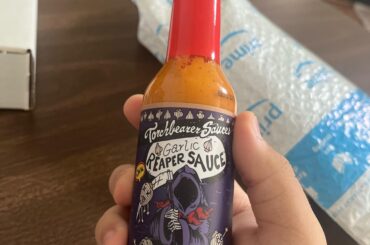 coming from franks red hot and sriracha wish me luck