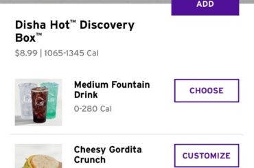 In what world is this a deal? The last discovery box was $5 earlier this year. +$4 for one extra taco???