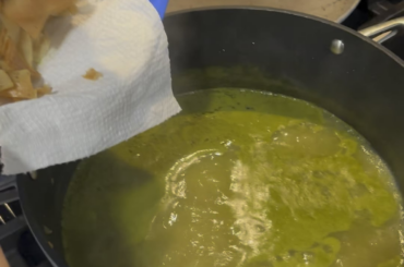 Chilaquiles in the making!