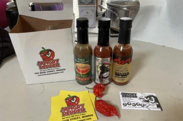 Lovely little trip to the hot sauce shop