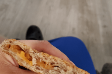 my empanada was half filled