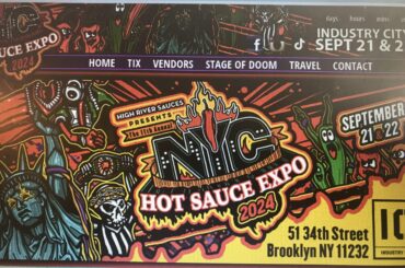 Can't wait hot sauce expo September 21&22 Brooklyn NY