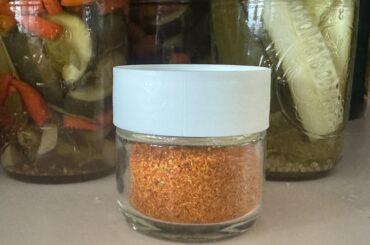 First Attempt at Dehydrated Pepper Powder!